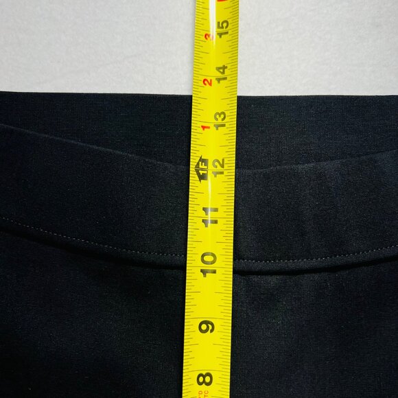 Jones & Co Women Pull-on Straight Stretch Black Pants Size 1X Elastic Waist NWT - Picture 9 of 10